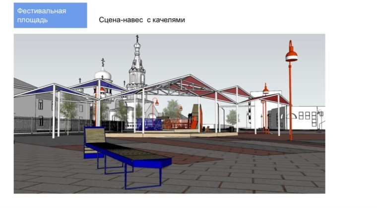 Проект Центральной площади Малоярославца рассмотрели на заседании межведомственной комиссии.