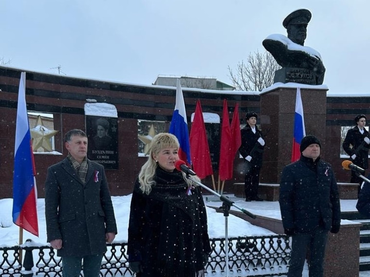 В Малоярославце прошло торжественное мероприятие, посвящённое 127-й годовщине со дня  рождения Маршала Г.К. Жукова.