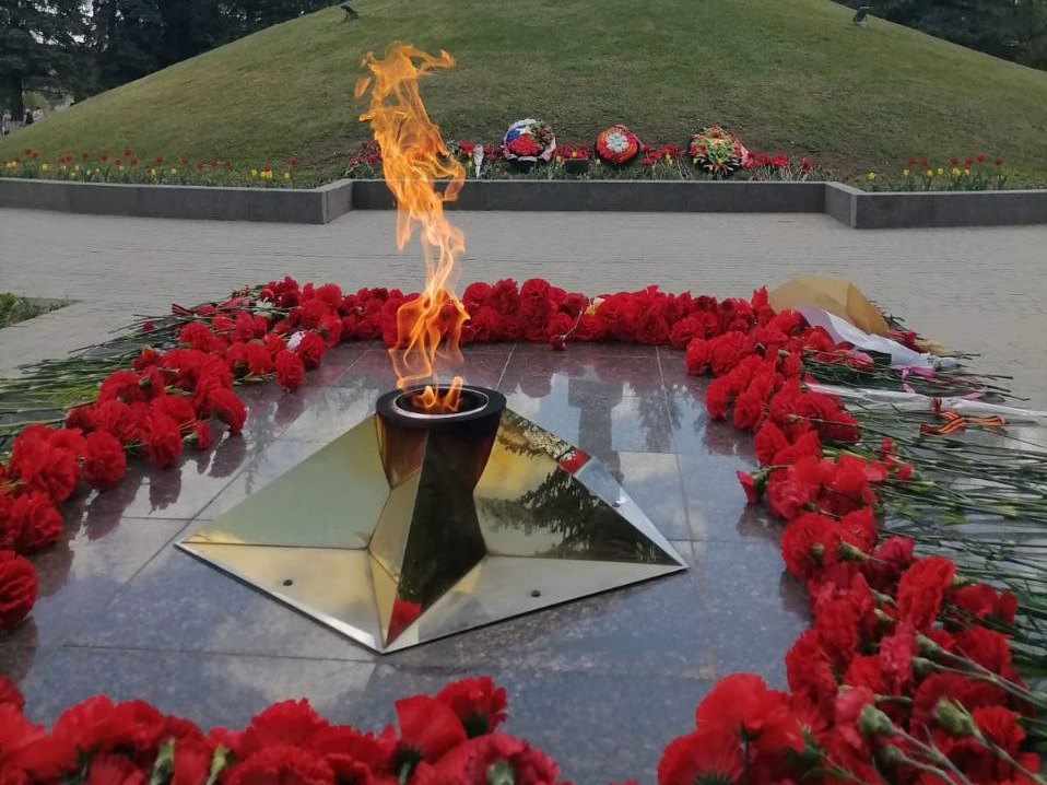 В Малоярославце почтили память погибших в Великой Отечественной войне 1941-1945 гг..